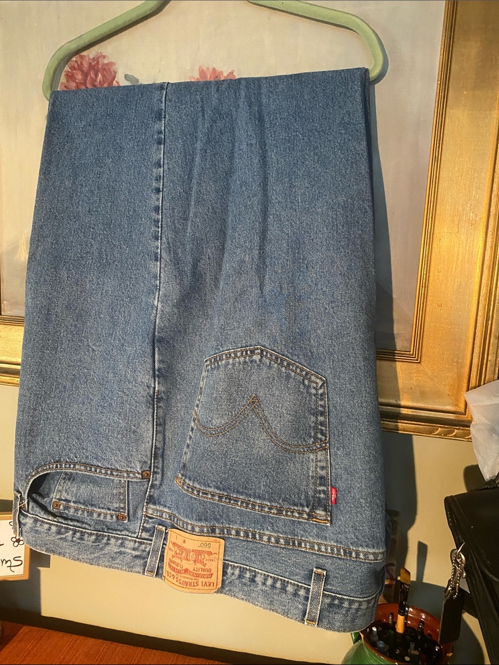 Vintage Levi Strauss Signature 560 Jeans Size 60x30 (857)